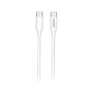 Cáp PISEN QUICK-Mr White USB-C (C-C) PD 60W 1m White