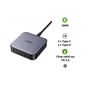 Bộ sạc nhanh để bàn 4C2A Ugreen CD271 công suất 200W Màu Đen