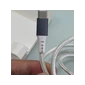 Cáp 9FIT USB-C to Lightning 1M White - Cũ