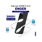 Cáp sạc Enger Cyber Nano PD 240W C C Model EG 06 Trắng