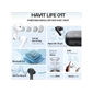 Tai Nghe TWS HAVIT TW982 Life 01T, BT 5.4 Gọn Nhẹ, Màng Loa 13mm, Công Nghệ AI Khử Ồn, Nghe Đến 33H - Hàng Chính Hãng, màu Trắng - Cũ