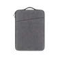 Túi chống sốc Da MTXT có quai sách 13.3inch Xám