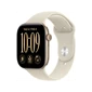 Apple Watch Series 12 - GPS, 46mm - Viền Nhôm Dây Cao Su S/M Vàng Nhạt