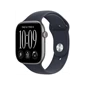 Apple Watch Series 12 - GPS, 46mm - Viền Nhôm Dây Cao Su S/M Xám Không Gian