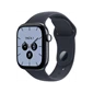Apple Watch Series 12 - GPS + Cellular, 46mm - Viền Gốm Dây Cao Su S/M Xanh Đêm