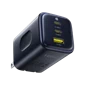Củ sạc Baseus PicoGo AE11 2C+U 100W US Đen