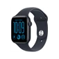 Apple Watch SE 3 - GPS, 44mm - Vỏ Nhôm Dây Cao Su dây M/L Đêm Xanh Thẳm - Dây Xanh