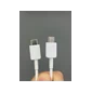 Củ sạc kèm cáp Samsung 25W, EP-T2510XWEGWW, Trắng - Cũ