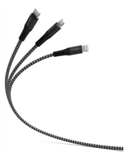 Cáp C to Lightning HyperDrive Tough 2M MFI (HD-CLB523) - Chính hãng