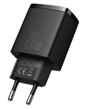 Củ sạc nhanh Baseus Compact 20W 2 cổng USB-A + Tpye-C - Chính Hãng