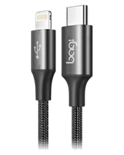Cáp sạc dù Bagi TypeC ra Lightning - Chính hãng