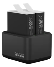 Bộ sạc đôi Gopro Dual Battery Charger + 02 Pin Enduro - Chính Hãng FPT