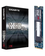 Ổ cứng SSD Gigabyte 1TB M.2 2280 PCIe NVMe Gen 3x4 (Đọc 2400MB/s, Ghi 1800MB/s) - (GAG325E1TB) - Chính Hãng