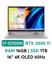 Laptop ASUS Vivobook Pro 16X OLED N7600ZE-L2010W 