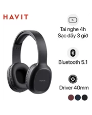 Tai nghe chụp tai (Không dây) Havit H2590BT Pro - Chính Hãng