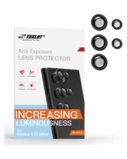 Bộ dán Camera ZEELOT Pishield Series Titanium Alloy Lens Protector S23ultra