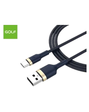 Cáp Golf USB-A to Type-C 2.4A GC-71T dây dù 1M