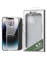 Ốp lưng trong suốt Silicon TPU SOFT Transparent - iPhone 15 Plus