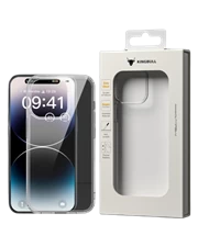 Ốp Lưng Mipow TEMPERED TRANSPARNET iPhone 15 Pro