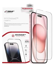 Miếng dán CL ZEELOT (2.5D+) SOLIDsleek - iPhone 15 6.1" - Retina Clear