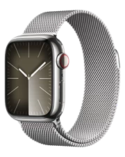 Apple Watch Series 9 - GPS + Cellular, 41mm - Vỏ Thép Dây Thép