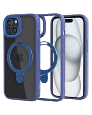 Ốp lưng Mipow Magsafe Stand 2 In 1 Transparent for Iphone15 6.1 inch 2023