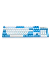 Bàn phím cơ Gaming Rapoo V500 Pro (Trắng Cerulean/Blue Switch) - Chính hãng