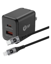 Combo Củ sạc 9Fit PD 35W 1A1C GaN + Cáp 9Fit USB-C to Lightning 1M