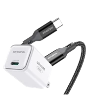 Sạc nhanh Innostyle MiniGo 30W GaN PD/PPS charger + Cáp PowerFlex