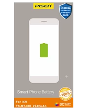 Pin iPhone XR Chính Hãng PISEN (Dung lượng chuẩn 2942mAh)