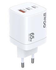 Củ sạc nhanh Bwoo 3 trong 1 65W CDA147 - Chính Hãng
