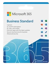 Microsoft 365 Bus Std Retail All Languages 1YR (KLQ-00209)