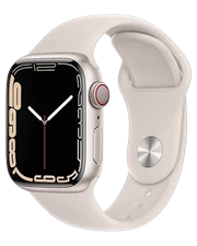 Apple Watch Series 7 - GPS + Cellular, 45mm - Vỏ Nhôm Dây Cao Su
