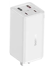 Sạc nhanh Baseus GaN6 Pro 2C + 2U 100W EU kèm cáp C-C 100W 1m