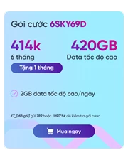 SIM VNSKY - Bộ KIT 6SKY69D