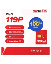 SIM Wintel WIN119P (Không giới hạn dung lượng)