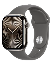 Apple Watch Series 10 - GPS + Cellular, 46mm - Viền Titan Dây Cao Su