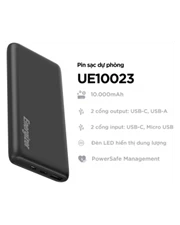 Sạc dự phòng Energizer 10,000mAh /3.7V Li-Polymer - UE10023
