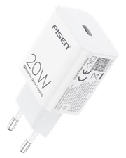 Củ sạc nhanh Pisen Quick - Mr White USB-C 20W EU