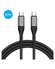 Dây cáp sạc Lention USB-C to C 60W 1M