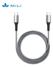 Cáp Mili Braided Type-C to Type-C 60W HX-L07