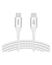 Cáp Belkin USB Type C - C PD3.1,1 mét, vỏ dù, công suất 240W