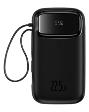 Pin Dự Phòng Baseus Qpow2 Dual-Cable Digital Display 22.5W 20000mAH