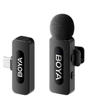 Microphone thu âm không dây Boya BY-V10 V2.0 (TypeC, 1 Mic)