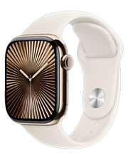 Apple Watch Series 10 - GPS + Cellular, 42mm - Viền Titan Dây Cao Su