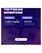 Gói cước Mobifone TIKTOK80