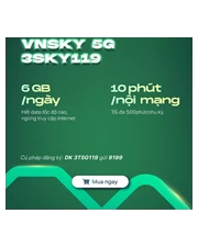 Gói cước Vnsky 5G 3SKY119