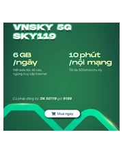 Gói cước Vnsky 5G SKY119