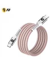 Cáp từ tính tự cuộn 9FIT USB-C to USB-C 1M
