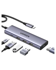 Cổng chuyển đổi Ugreen USB-C 5-in-1 15596 CM511